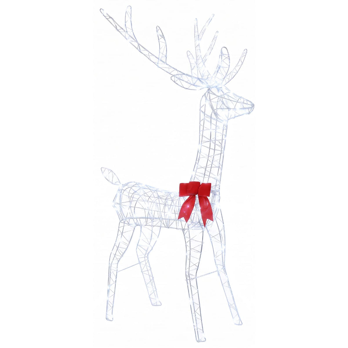 Christmas LED Reindeer Family 700 LEDs Cold White