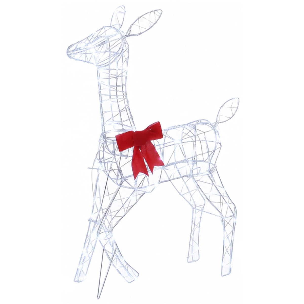 Christmas LED Reindeer Family 700 LEDs Cold White