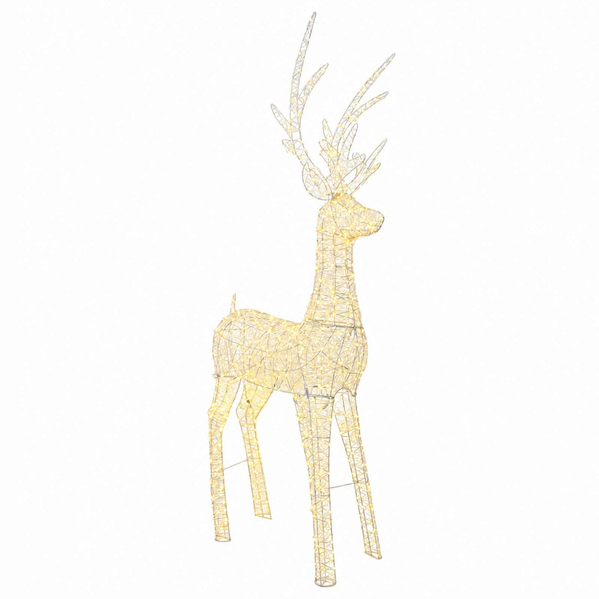 Christmas LED Reindeer Motif Light 1000 LEDs Warm White
