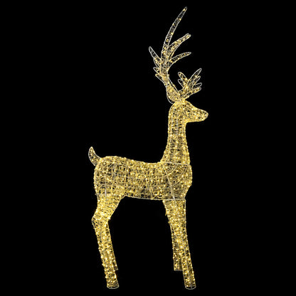 Christmas LED Reindeer Motif Light 1000 LEDs Warm White