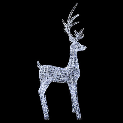 Christmas LED Reindeer Motif Light 1000 LEDs Cold White