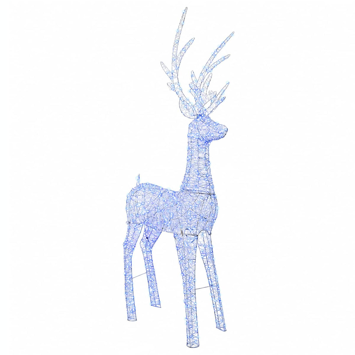 Christmas LED Reindeer Motif Light 1000 LEDs Blue
