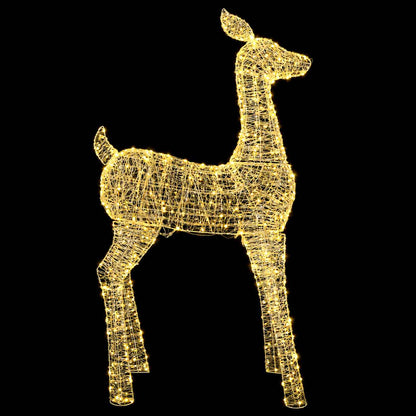 Christmas LED Reindeer Motif Light LOVIISA 900 LEDs Warm White