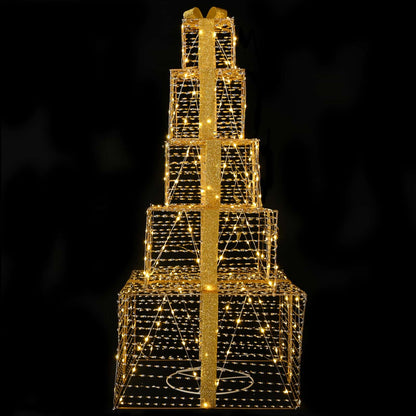Christmas LED Gift Box Stack 250 LEDs Warm White