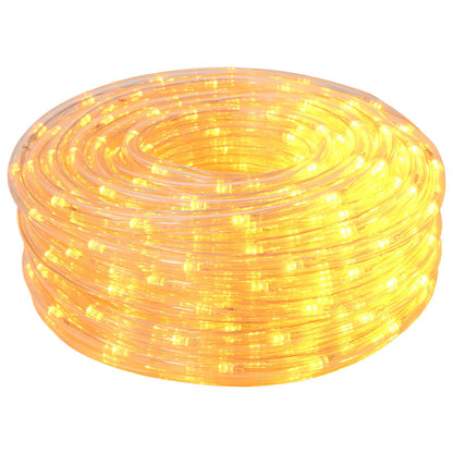 Christmas LED Rope Light 240 LEDs Yellow 10 m