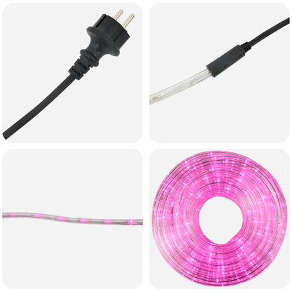 Christmas LED Rope Light 480 LEDs Pink 20 m