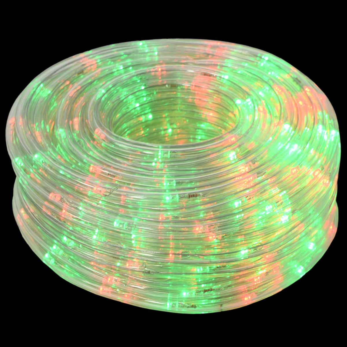 Christmas LED Rope Light 2400 LEDs Red, Green 100 m