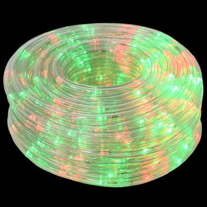 Christmas LED Rope Light 2400 LEDs Red, Green 100 m