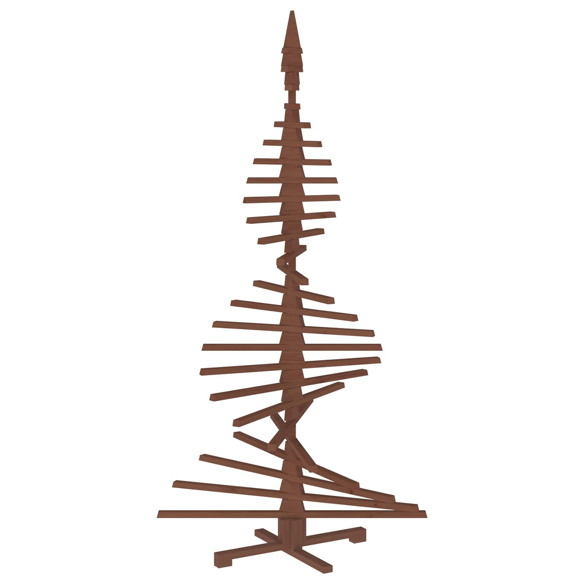 Wooden Christmas Tree KOTKA 210 cm Solid Pine Wood
