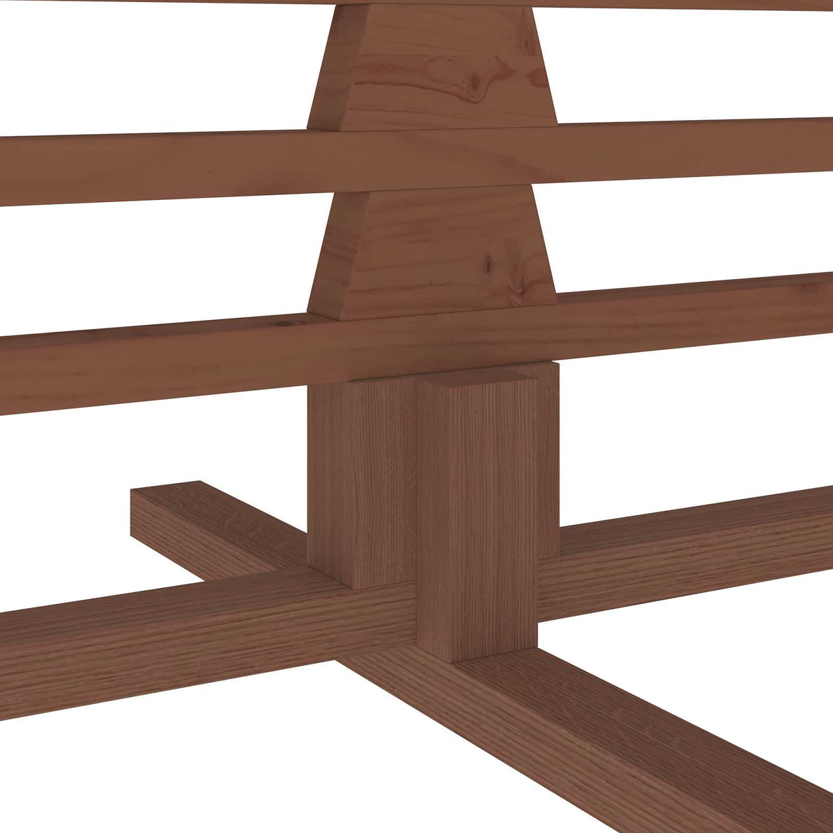 Wooden Christmas Tree KOTKA 240 cm Solid Pine Wood