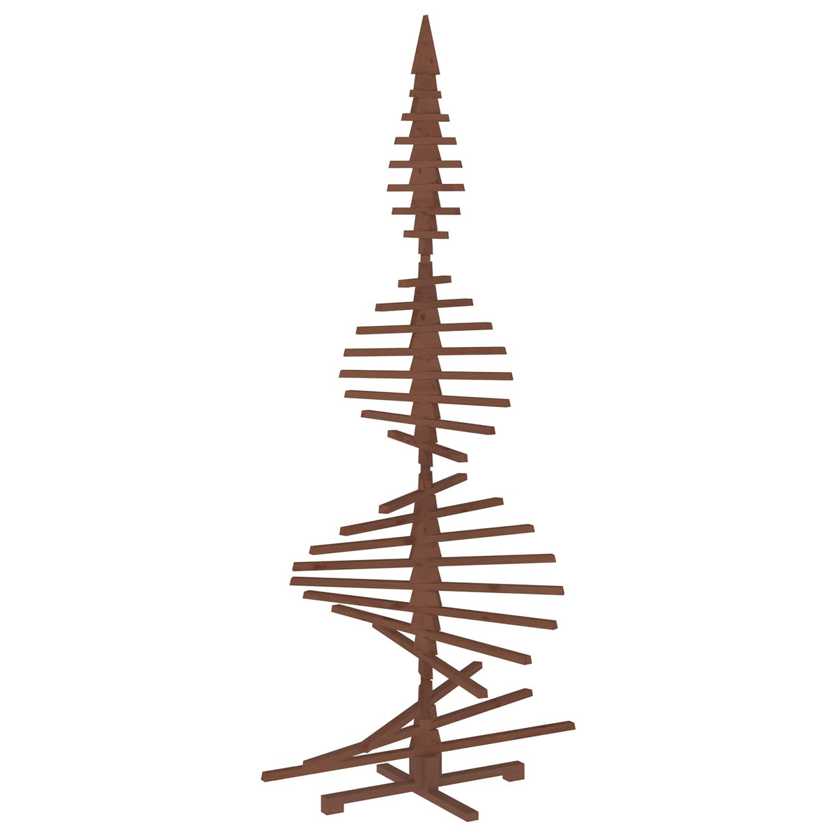 Wooden Christmas Tree KOTKA 240 cm Solid Pine Wood