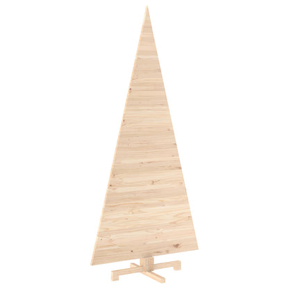 Wooden Christmas Tree KOTKA 240 cm Solid Pine Wood Natural