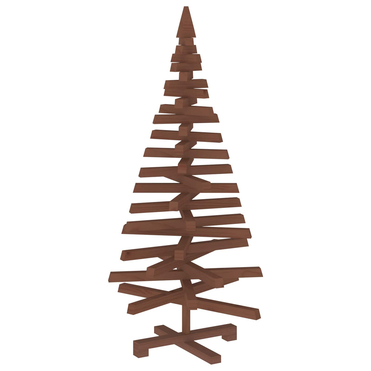 Wooden Christmas Tree KOTKA 120 cm Solid Pine Wood