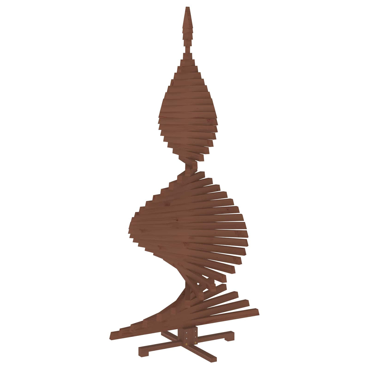 Wooden Christmas Tree KOTKA 210 cm Solid Pine Wood