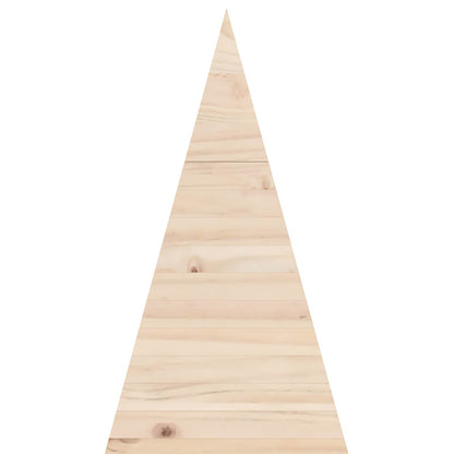 Wooden Christmas Tree KOTKA 150 cm Solid Pine Wood Natural