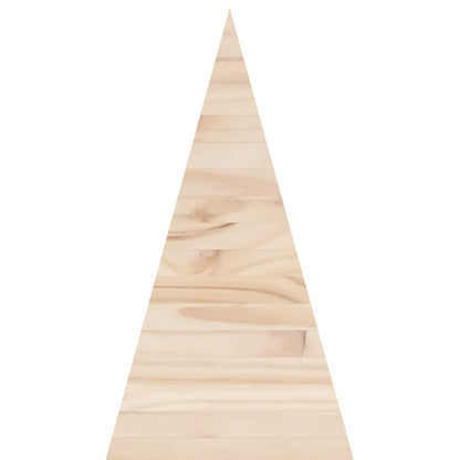 Wooden Christmas Tree KOTKA 180 cm Solid Pine Wood Natural
