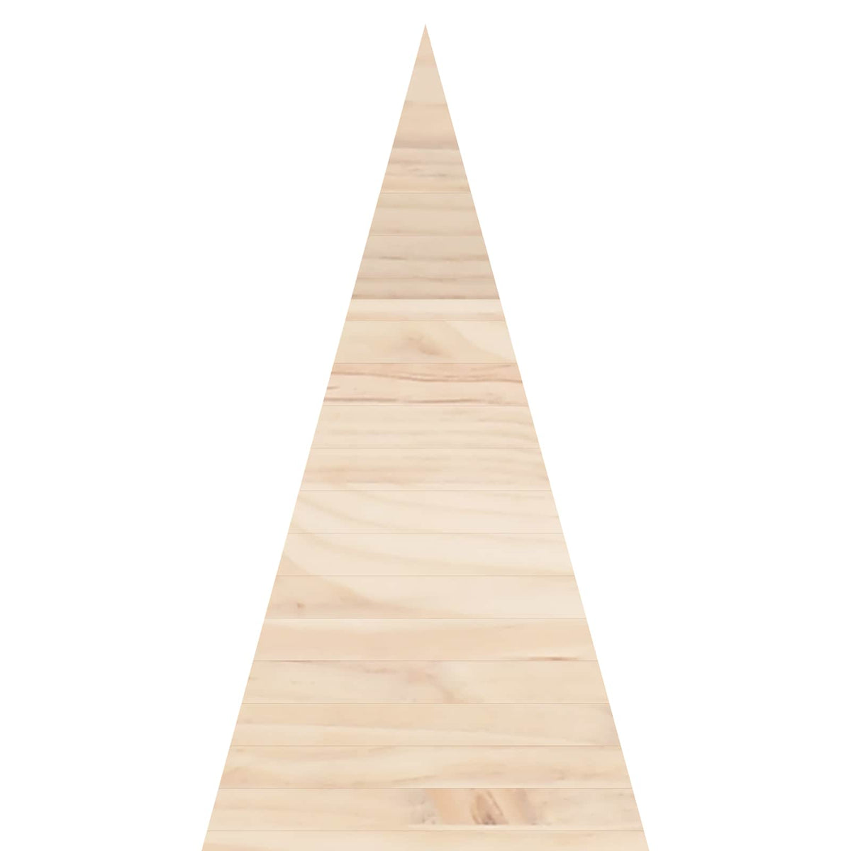 Wooden Christmas Tree KOTKA 210 cm Solid Pine Wood Natural