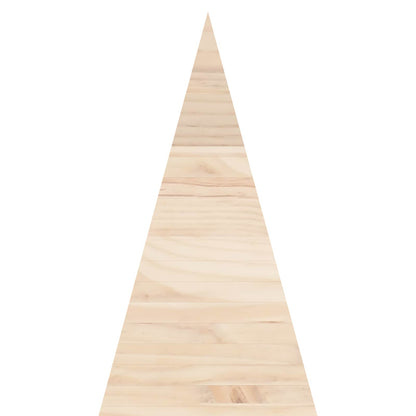 Wooden Christmas Tree KOTKA 210 cm Solid Pine Wood Natural
