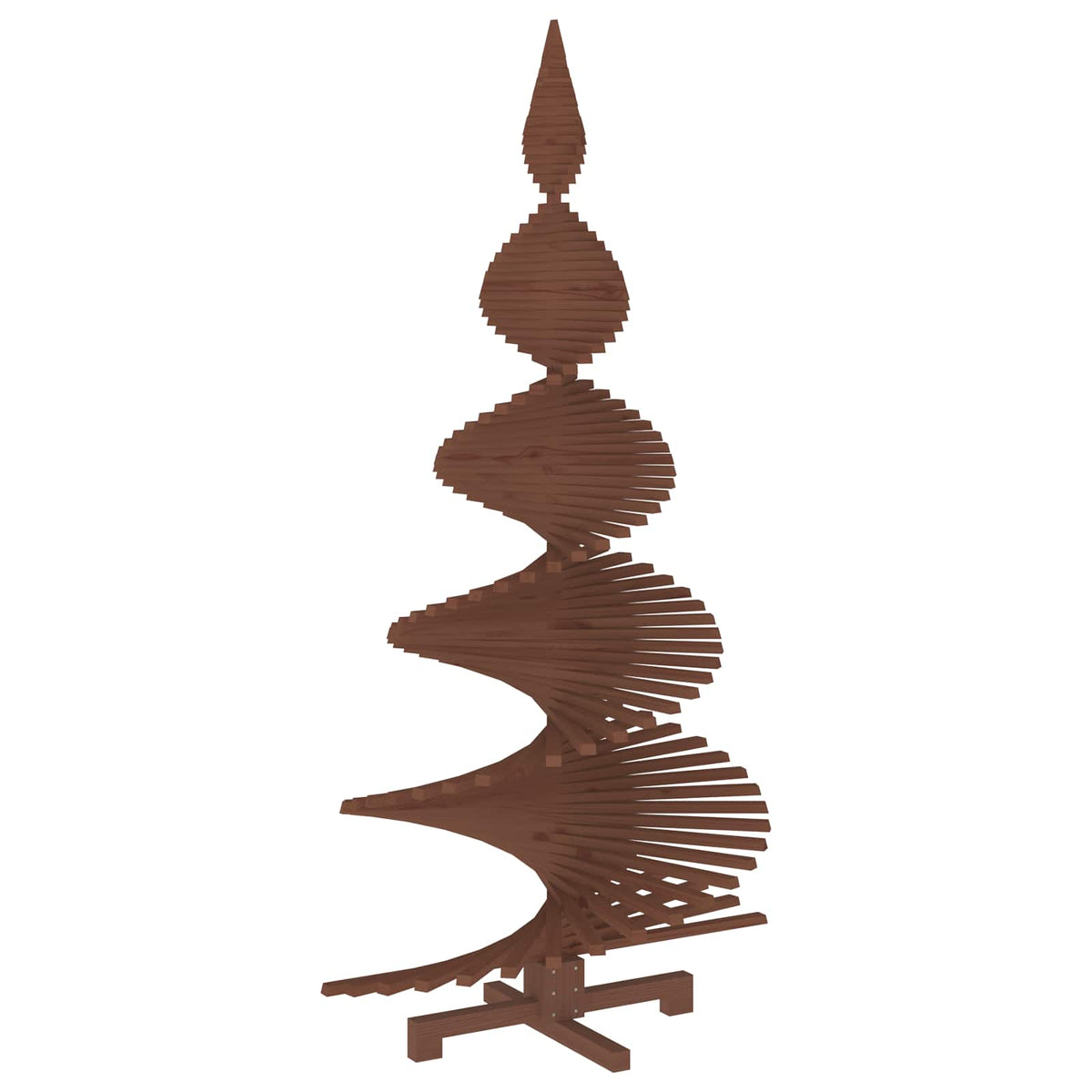 Wooden Christmas Tree KOTKA 210 cm Solid Pine Wood