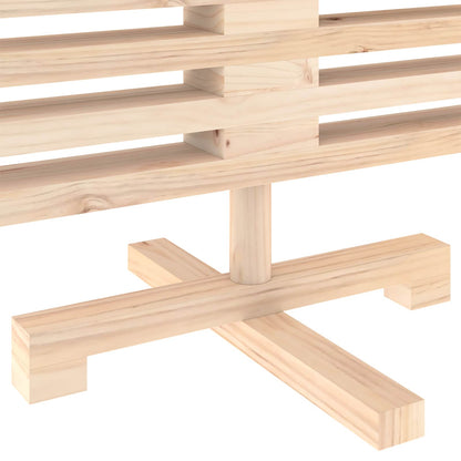Wooden Christmas Tree KOTKA 120 cm Solid Pine Wood Natural