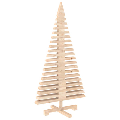 Wooden Christmas Tree KOTKA 120 cm Solid Pine Wood Natural
