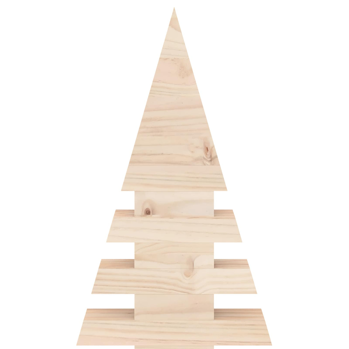 Wooden Christmas Tree KOTKA 150 cm Solid Pine Wood Natural