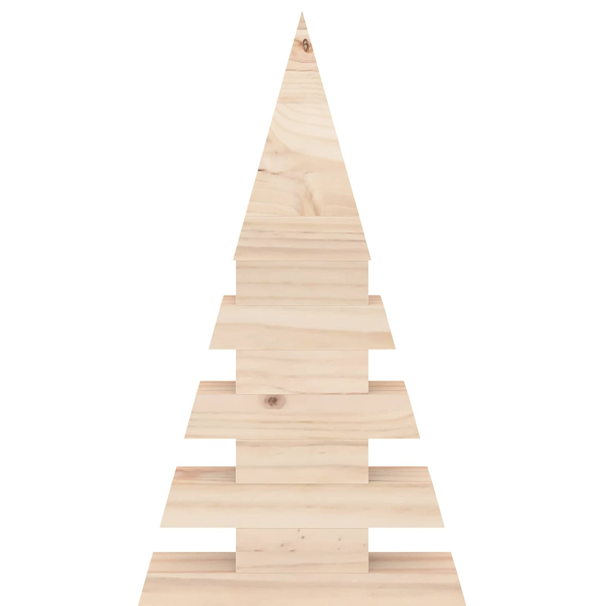 Wooden Christmas Tree KOTKA 180 cm Solid Pine Wood Natural
