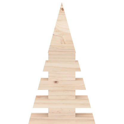 Wooden Christmas Tree KOTKA 180 cm Solid Pine Wood Natural