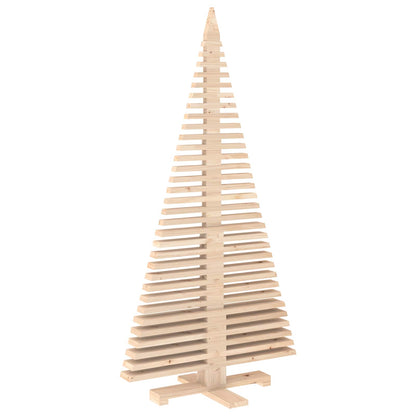 Wooden Christmas Tree KOTKA 180 cm Solid Pine Wood Natural