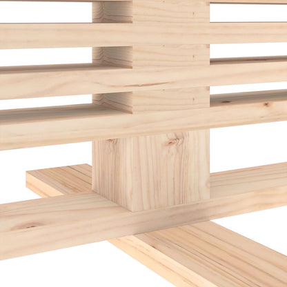 Wooden Christmas Tree KOTKA 240 cm Solid Pine Wood Natural