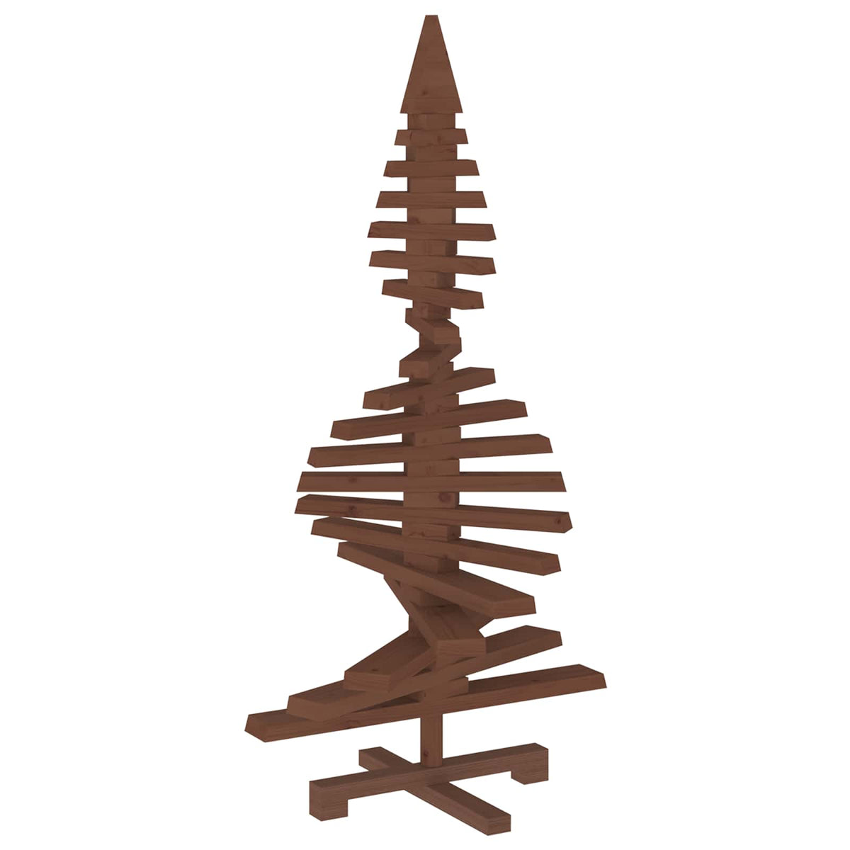 Wooden Christmas Tree KOTKA 120 cm Solid Pine Wood