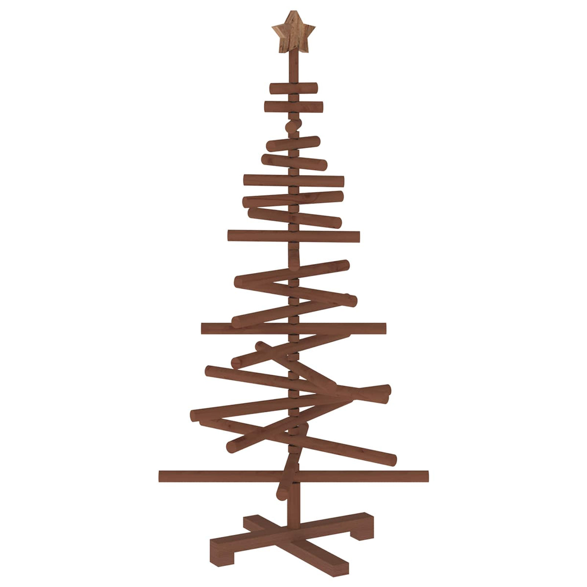 Wooden Christmas Tree KOTKA 120 cm Solid Pine Wood