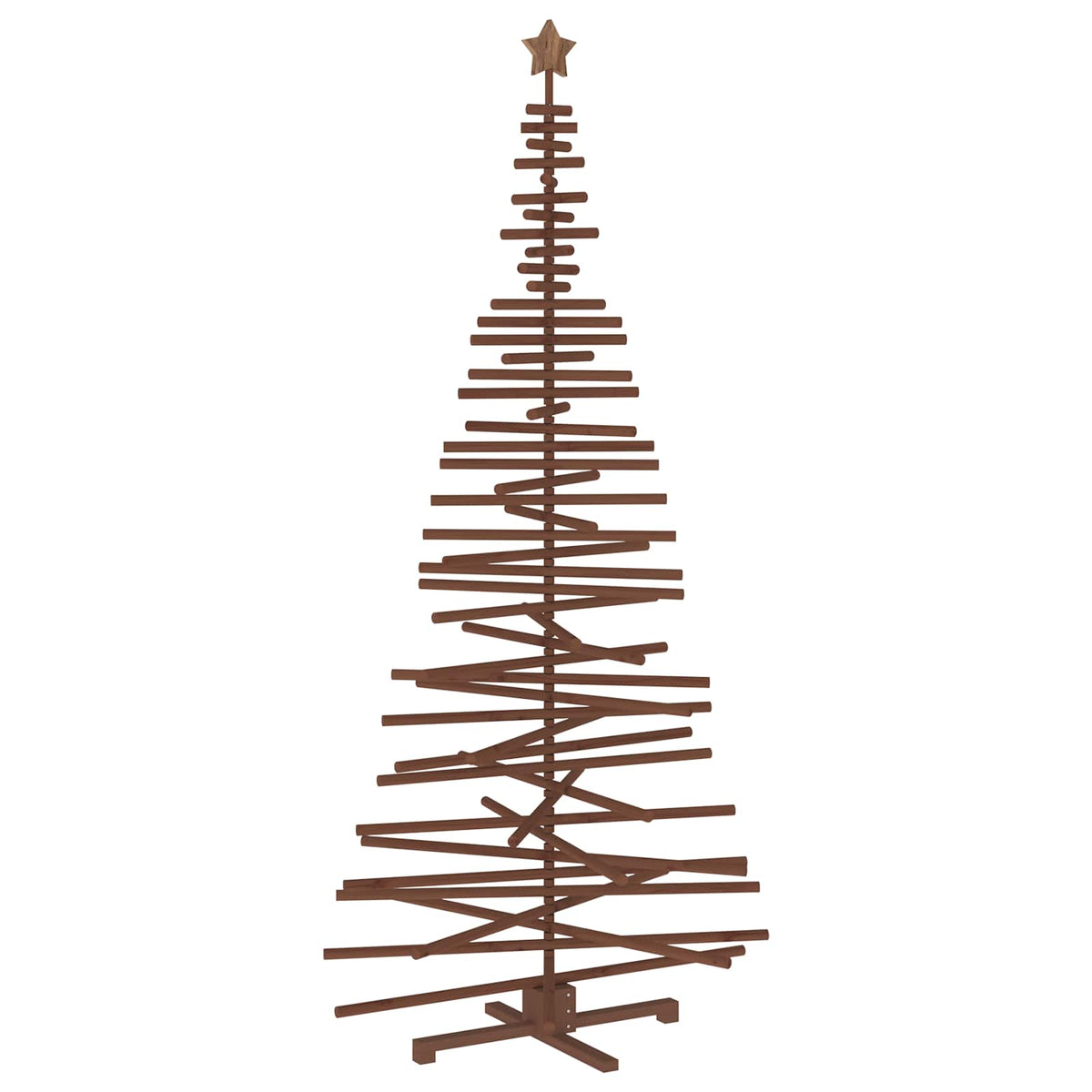 Wooden Christmas Tree KOTKA 240 cm Solid Pine Wood