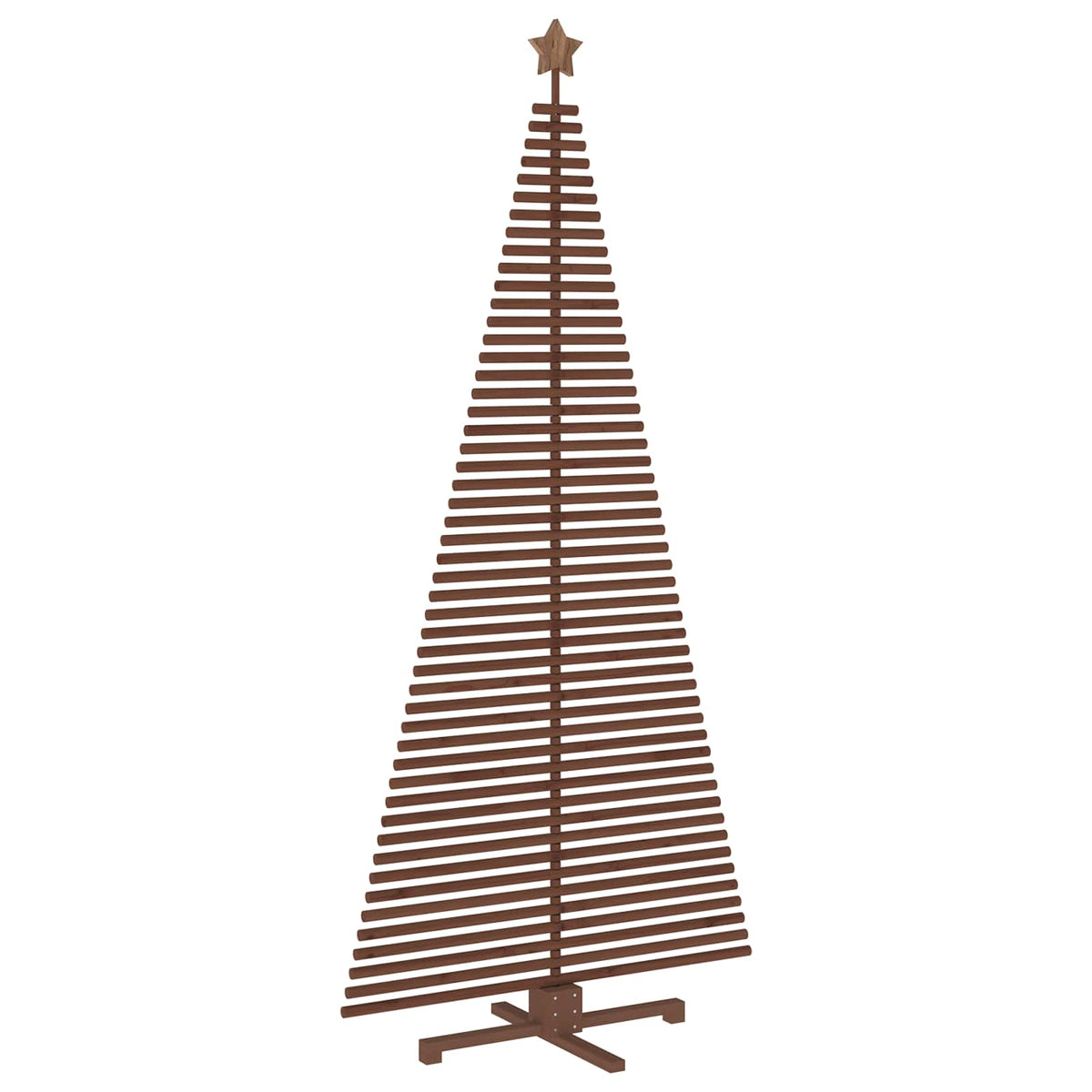 Wooden Christmas Tree KOTKA 240 cm Solid Pine Wood
