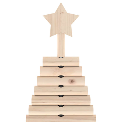Wooden Christmas Tree KOTKA 120 cm Solid Pine Wood Natural