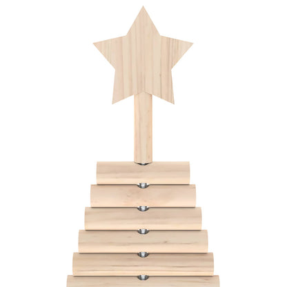 Wooden Christmas Tree KOTKA 180 cm Solid Pine Wood Natural