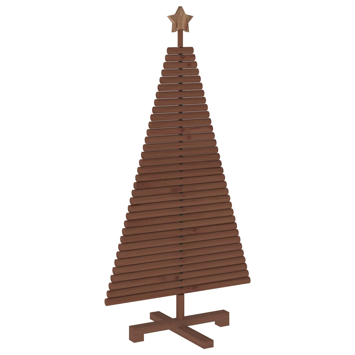 Wooden Christmas Tree KOTKA 120 cm Solid Pine Wood