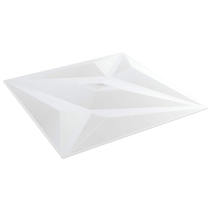Wall Panels 12 pcs 50 x 50 cm White star XPS Foam