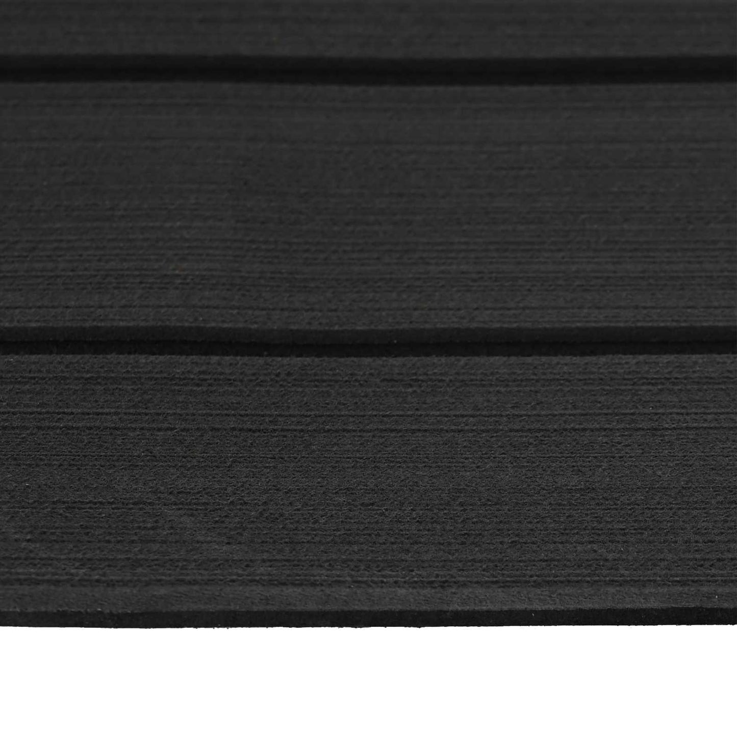 Boat Mat Striped Dark Grey and Black 240 x 60 cm EVA