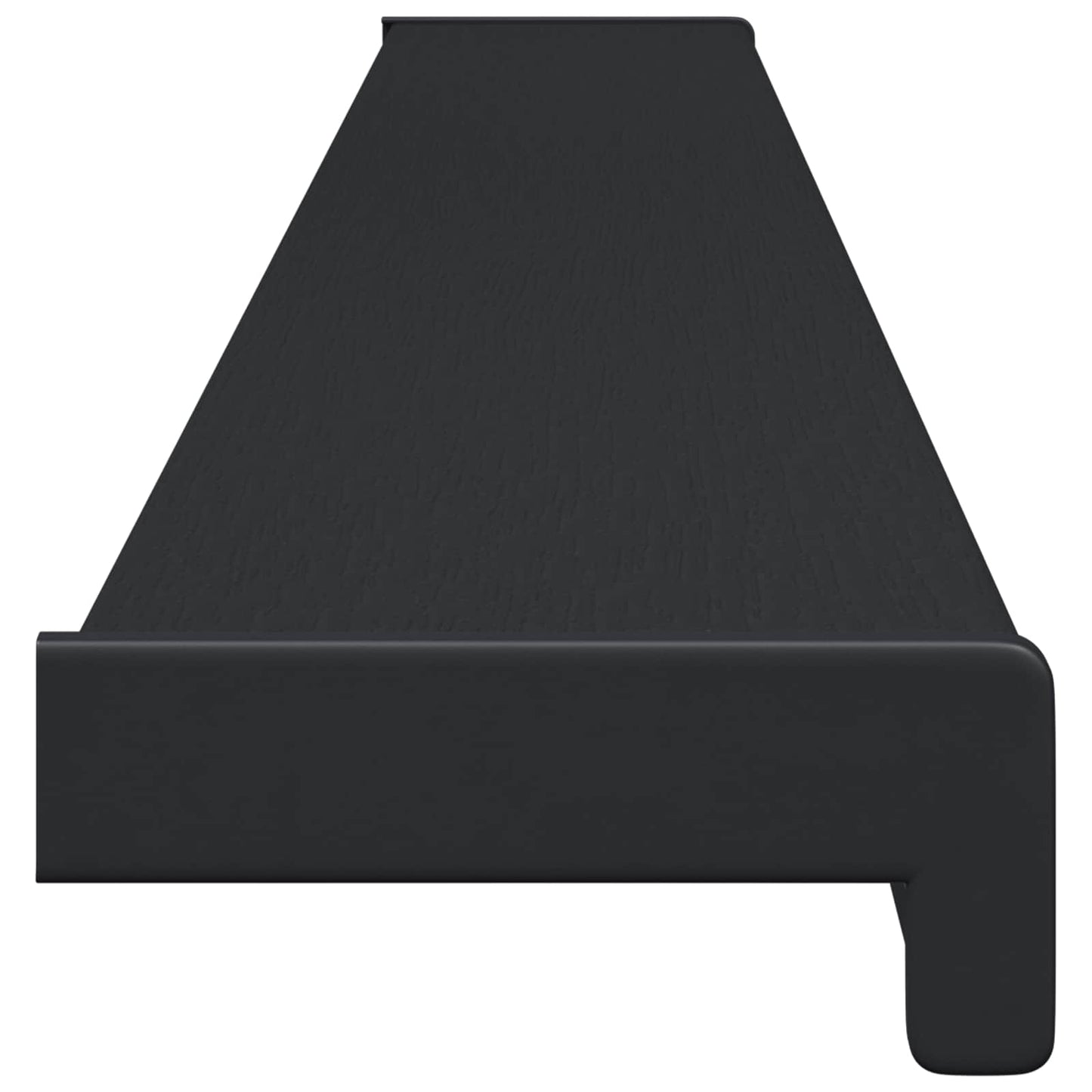 Window Sill Anthracite with Wood Grain 160 x 15 x 4.5 cm PVC