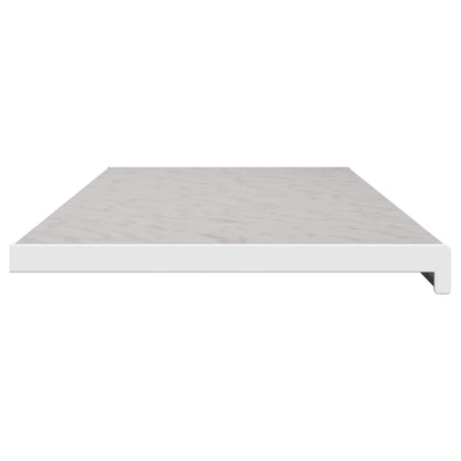 Window Sill Marble Text PVC