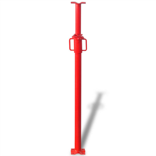 Acrow Prop Red 180 x 12.5 x 12.5 cm Steel with a Painted Finish