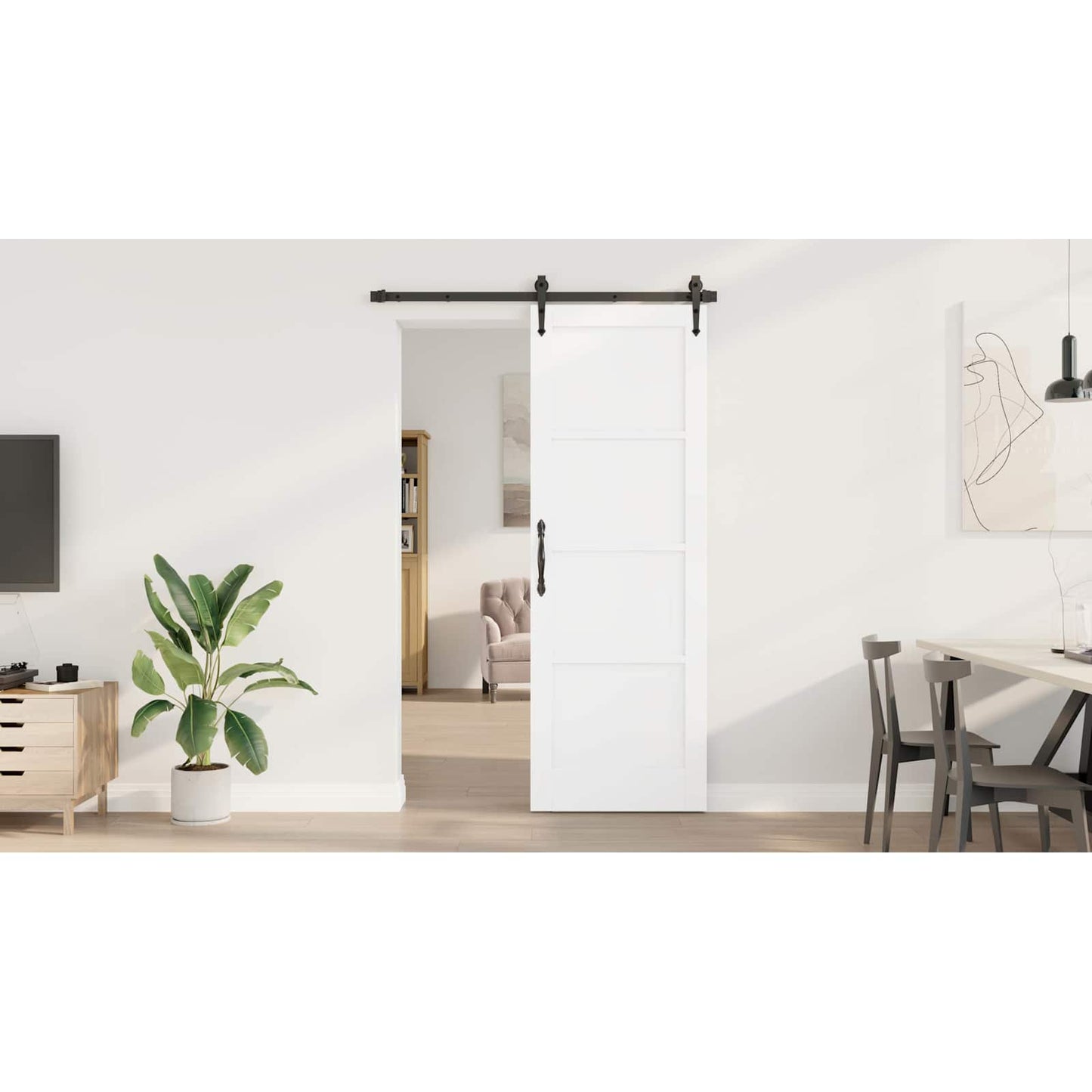 Interior Door White 73.5 x 211 cm Plywood