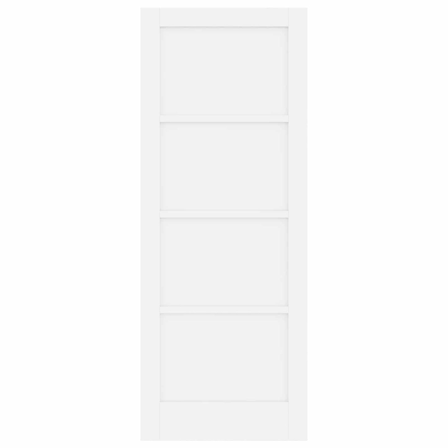 Interior Door White 78 x 202 cm Plywood