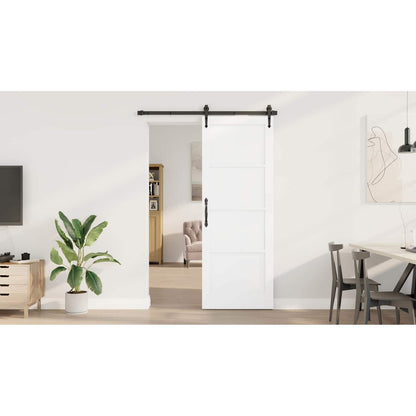 Interior Door White 78 x 211 cm Plywood