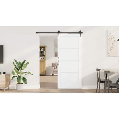 Interior Door White 86 x 198.5 cm Plywood