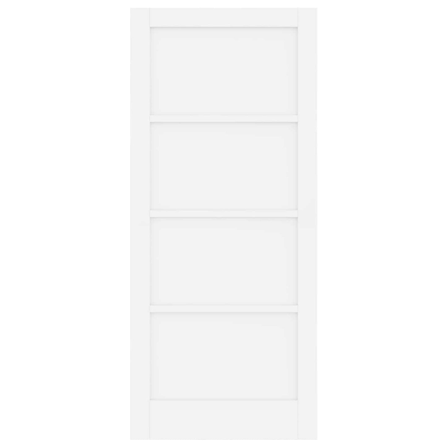 Interior Door White 86 x 198.5 cm Plywood