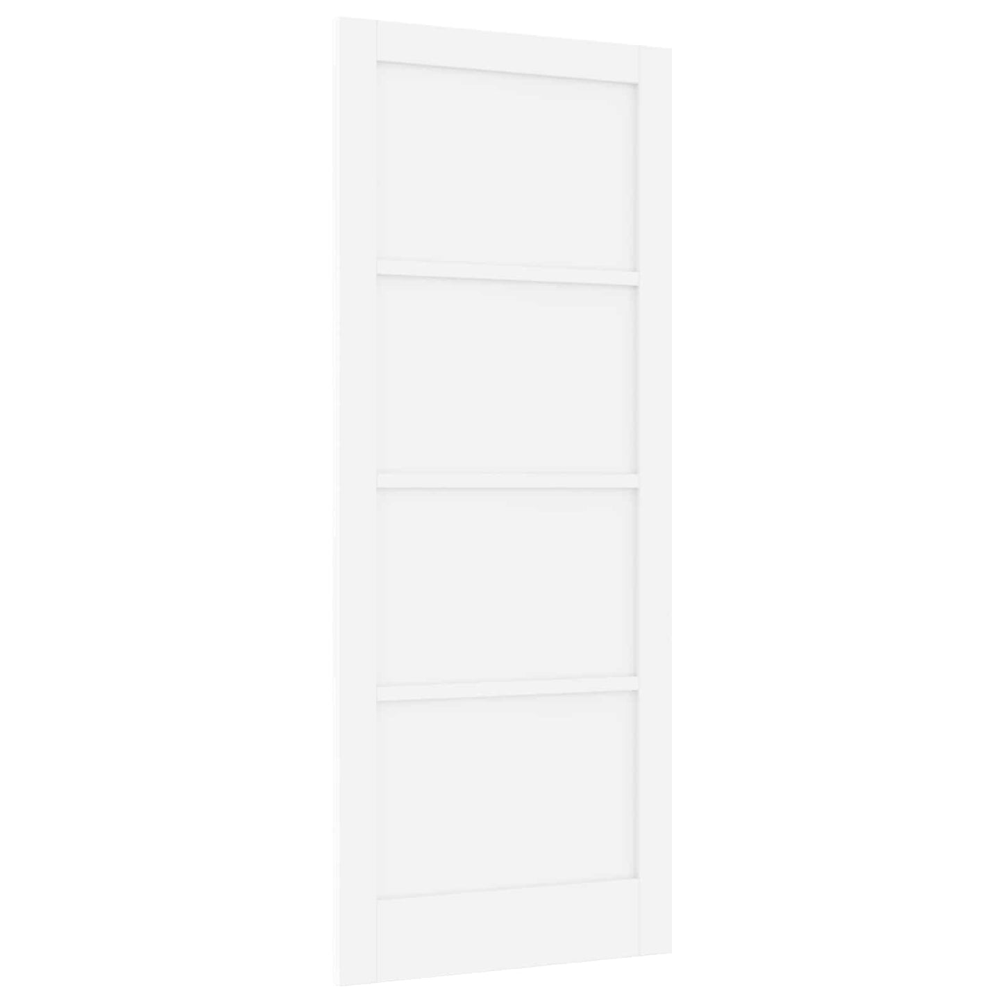Interior Door White 86 x 211 cm Plywood
