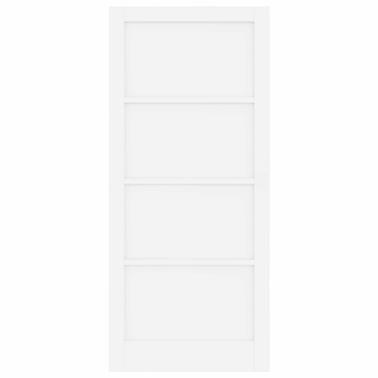 Interior Door White 93 x 211 cm Plywood