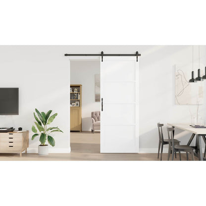 Interior Door White 93 x 232 cm Plywood